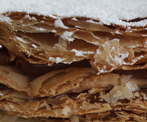 KW#136 - Mille-feuille cake
